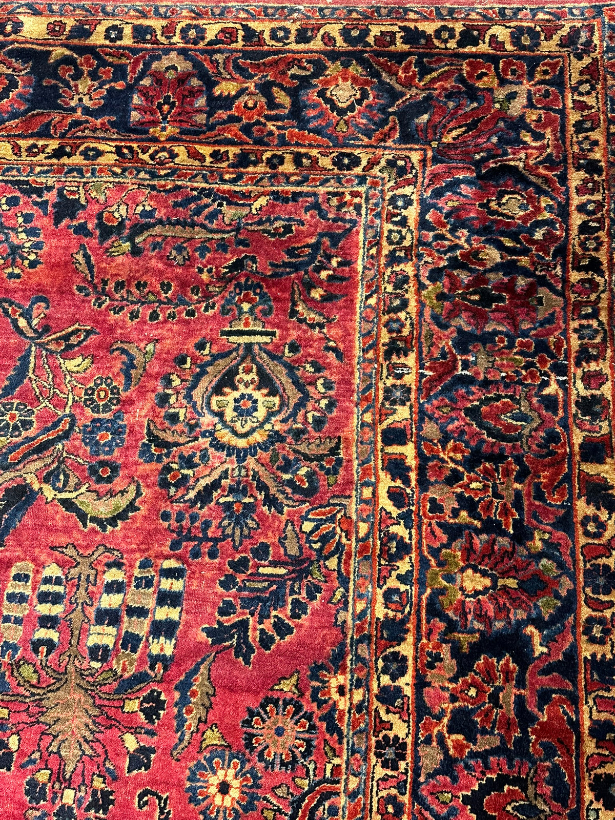 Orientteppich handgeknüpft US Sarough 360x285 cm