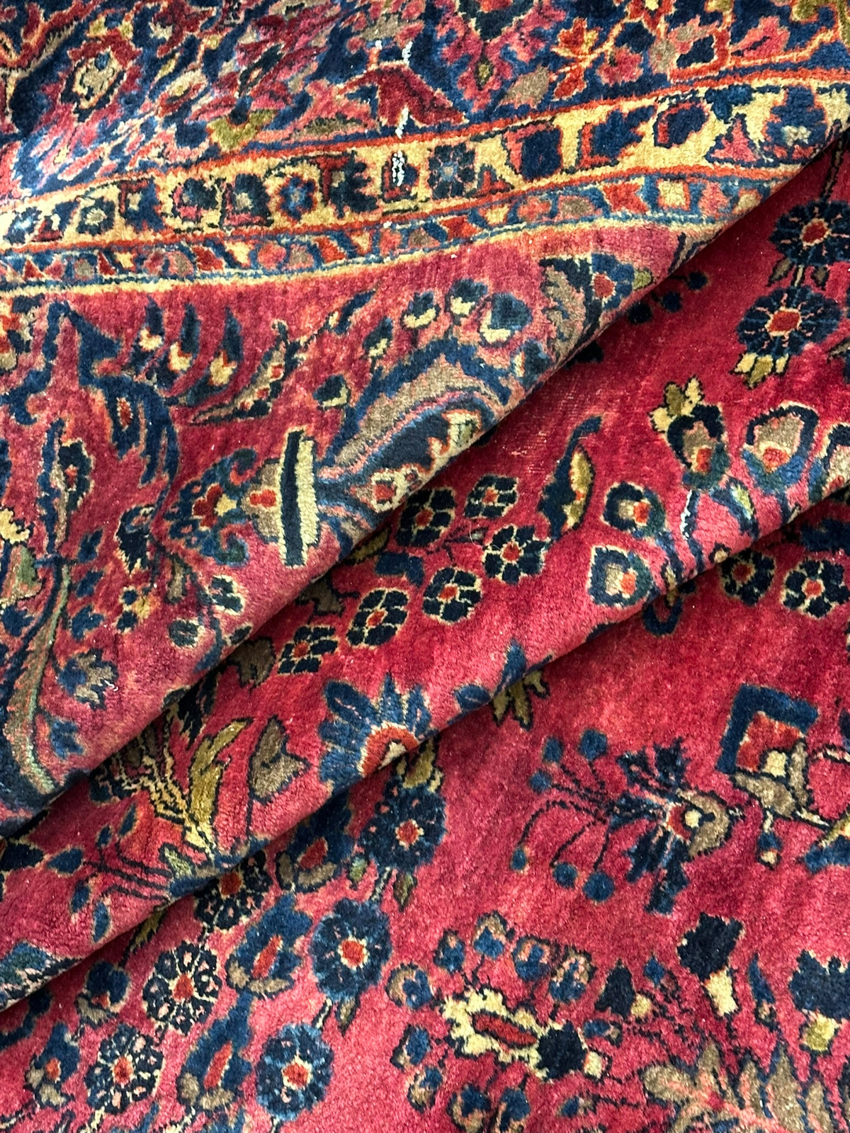 Orientteppich handgeknüpft US Sarough 360x285 cm