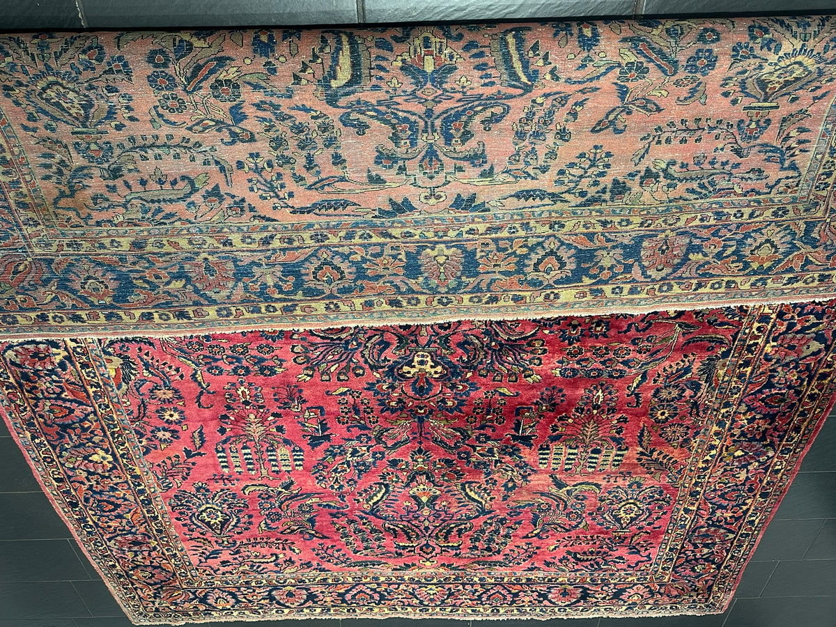 Orientteppich handgeknüpft US Sarough 360x285 cm
