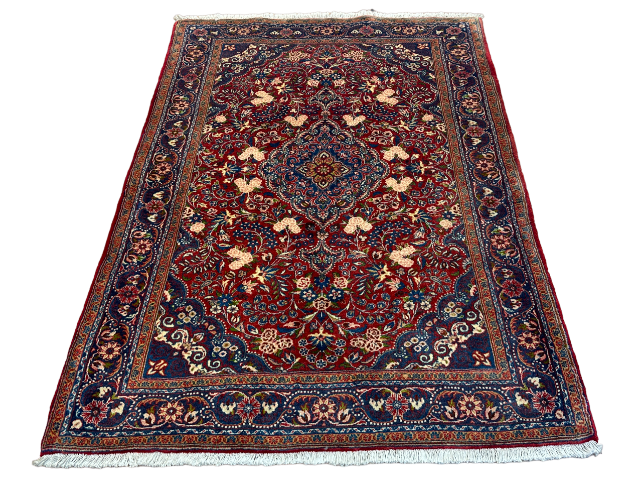 Handgeknüpfter Perser Malayer Sarouck Orientteppich 150x110 cm