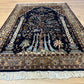 Orientteppich handgeknüpft Kaschmir Ghom Lebensbaum 190x125 cm