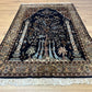 Orientteppich handgeknüpft Kaschmir Ghom Lebensbaum 190x125 cm