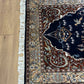 Orientteppich handgeknüpft Kaschmir Ghom Lebensbaum 190x125 cm