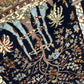 Orientteppich handgeknüpft Kaschmir Ghom Lebensbaum 190x125 cm