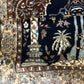 Orientteppich handgeknüpft Kaschmir Ghom Lebensbaum 190x125 cm