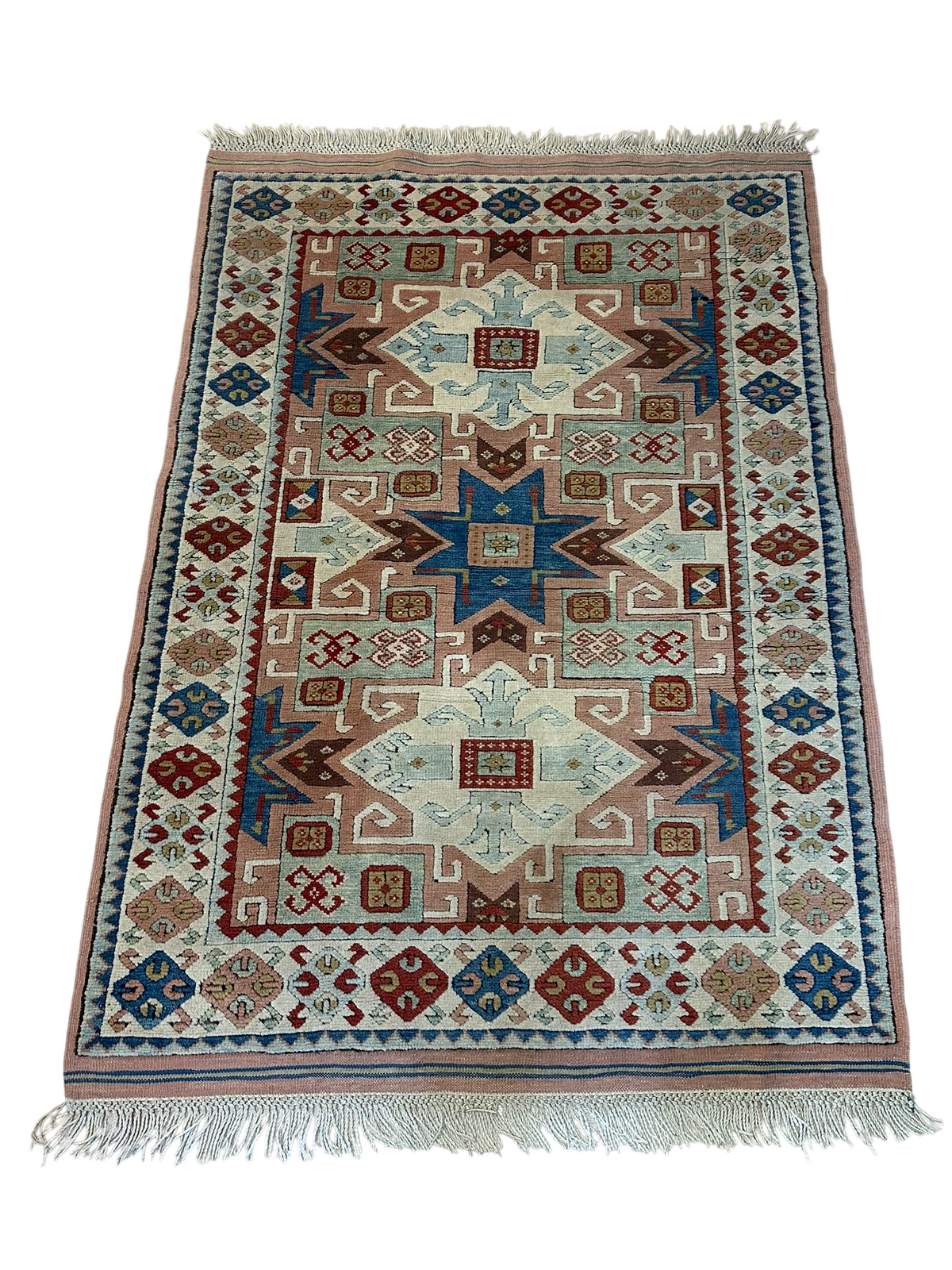 Orientteppich handgeknüpft Türkei Kazak 173x123 cm