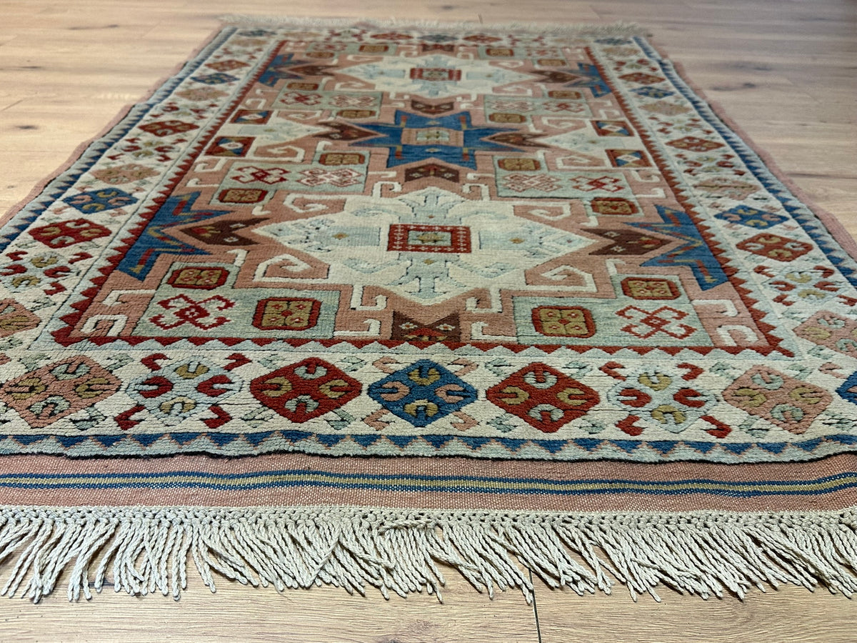 Orientteppich handgeknüpft Türkei Kazak 173x123 cm