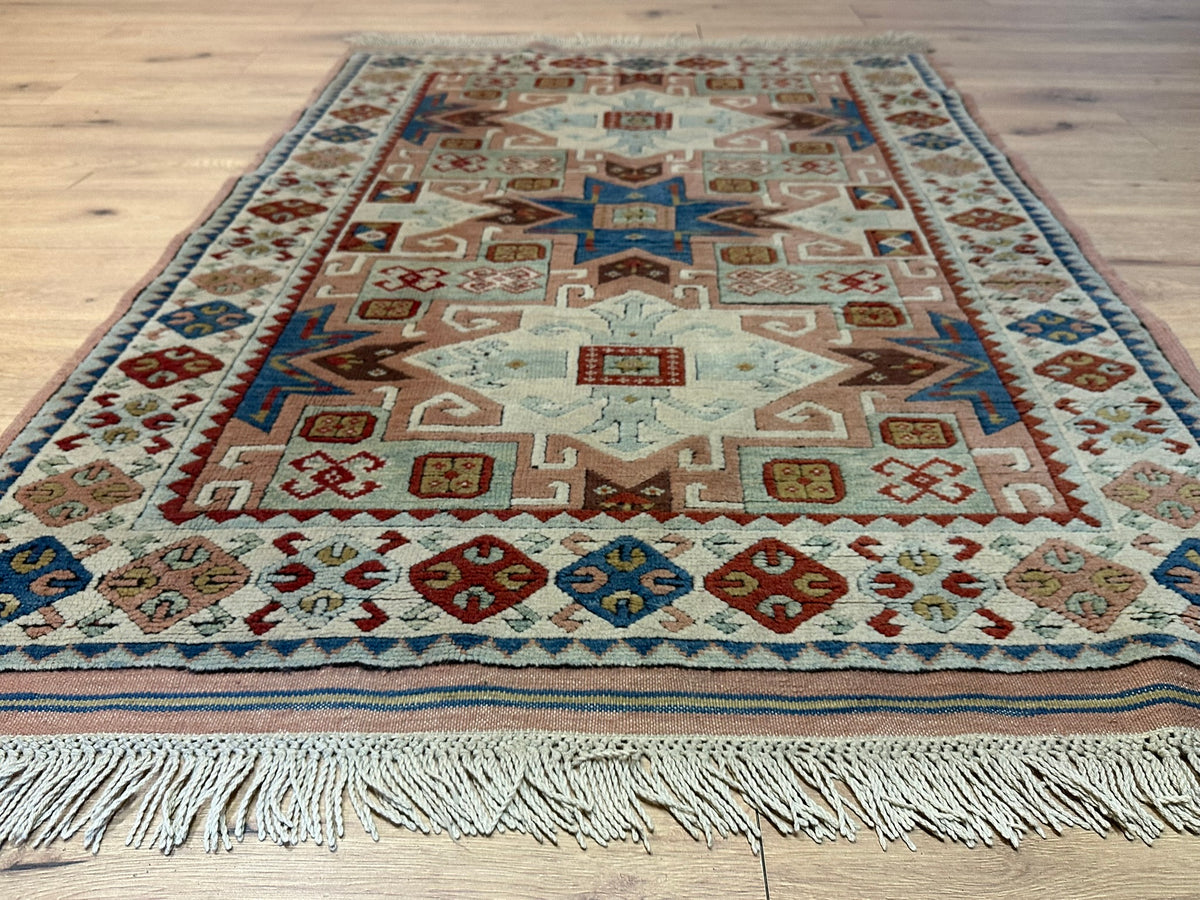 Orientteppich handgeknüpft Türkei Kazak 173x123 cm