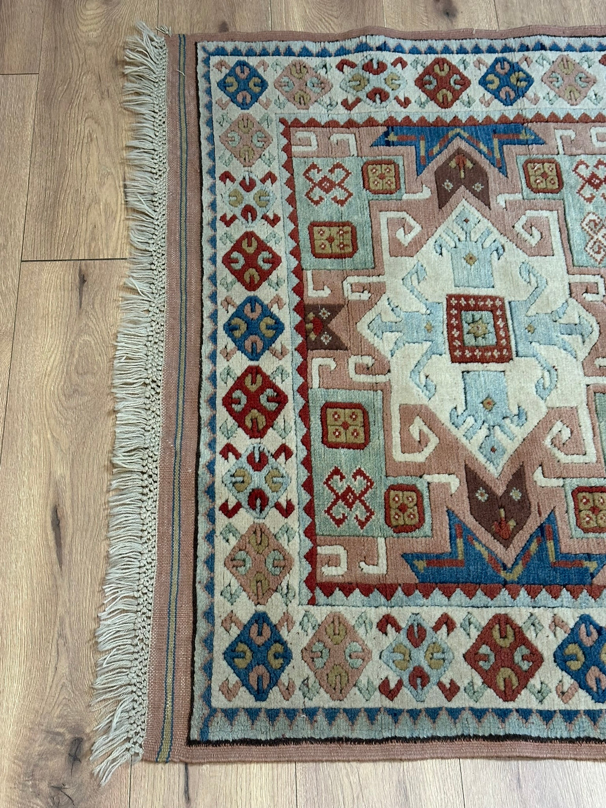 Orientteppich handgeknüpft Türkei Kazak 173x123 cm