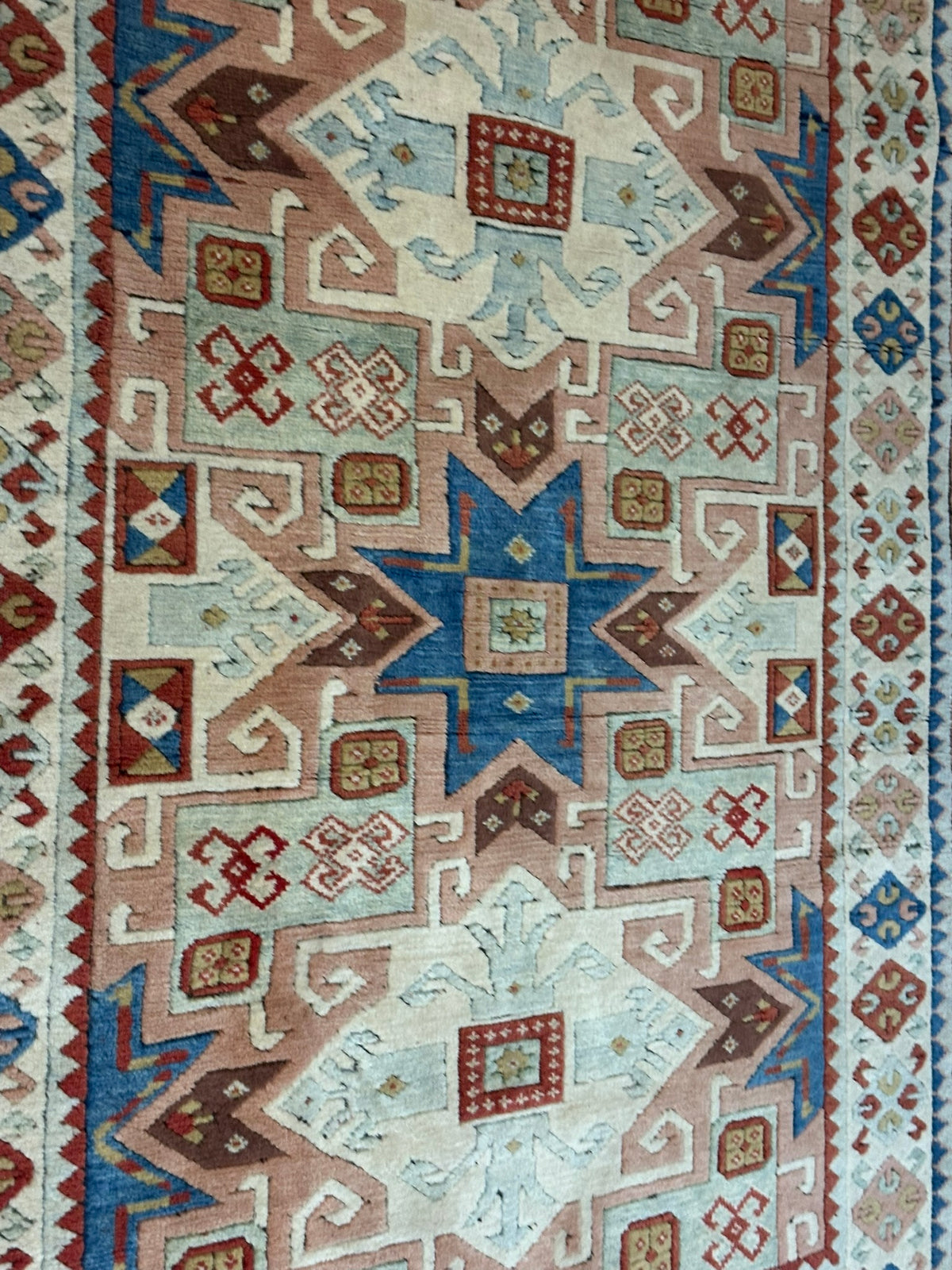 Orientteppich handgeknüpft Türkei Kazak 173x123 cm