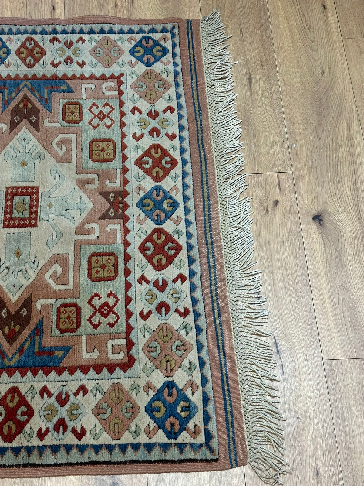 Orientteppich handgeknüpft Türkei Kazak 173x123 cm