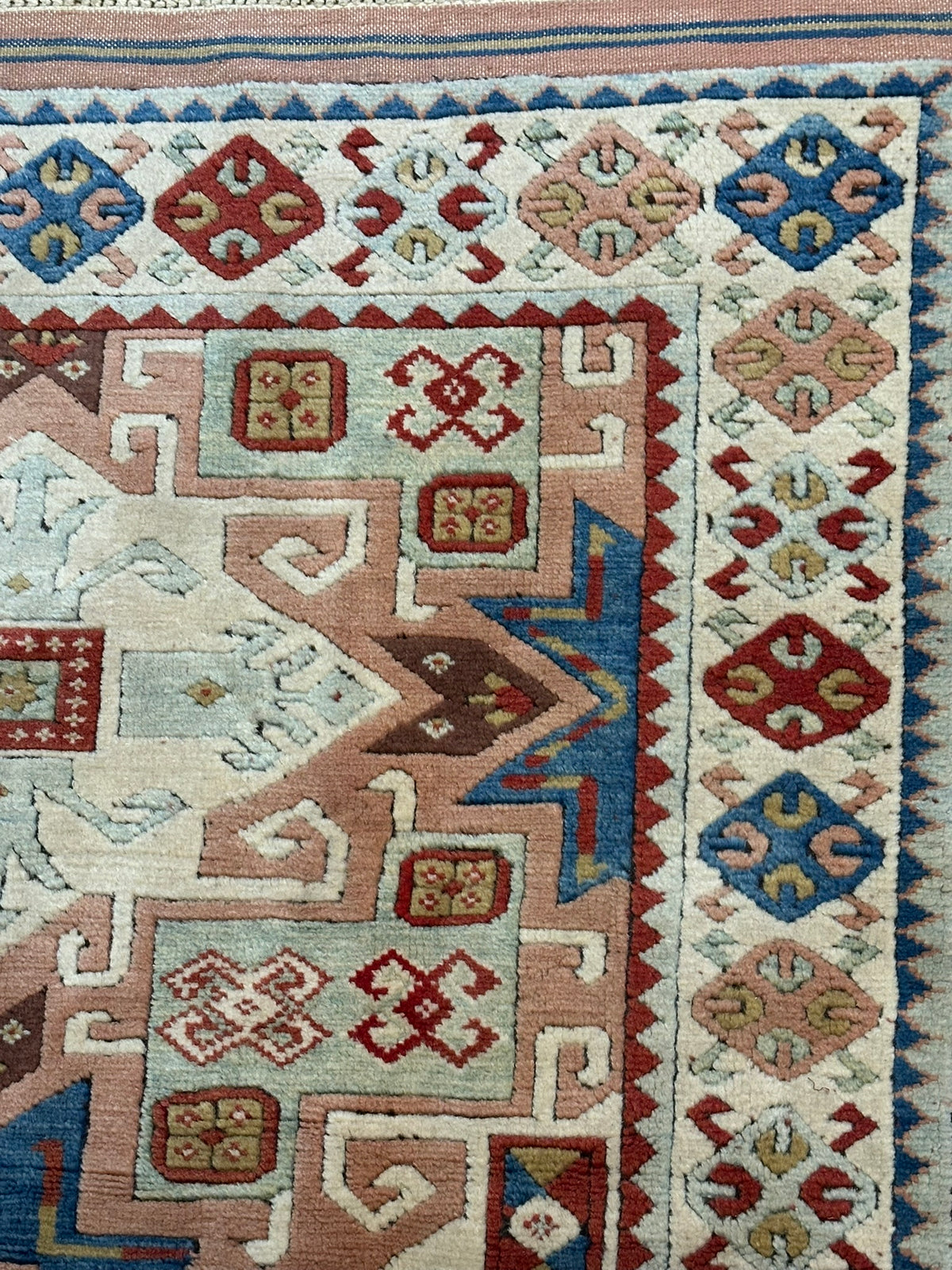 Orientteppich handgeknüpft Türkei Kazak 173x123 cm