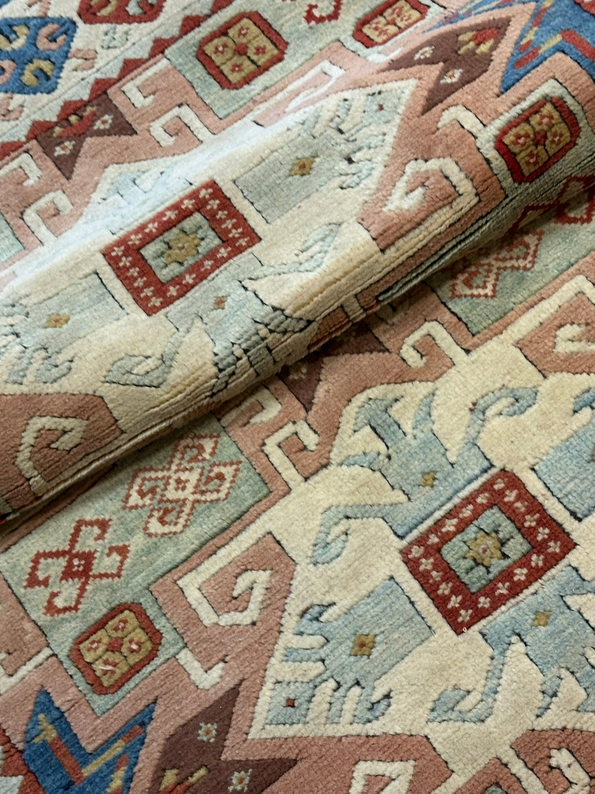 Orientteppich handgeknüpft Türkei Kazak 173x123 cm