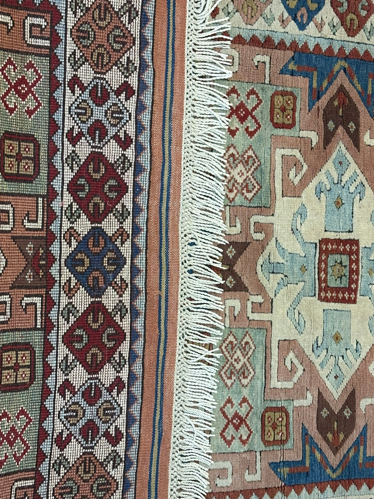 Orientteppich handgeknüpft Türkei Kazak 173x123 cm