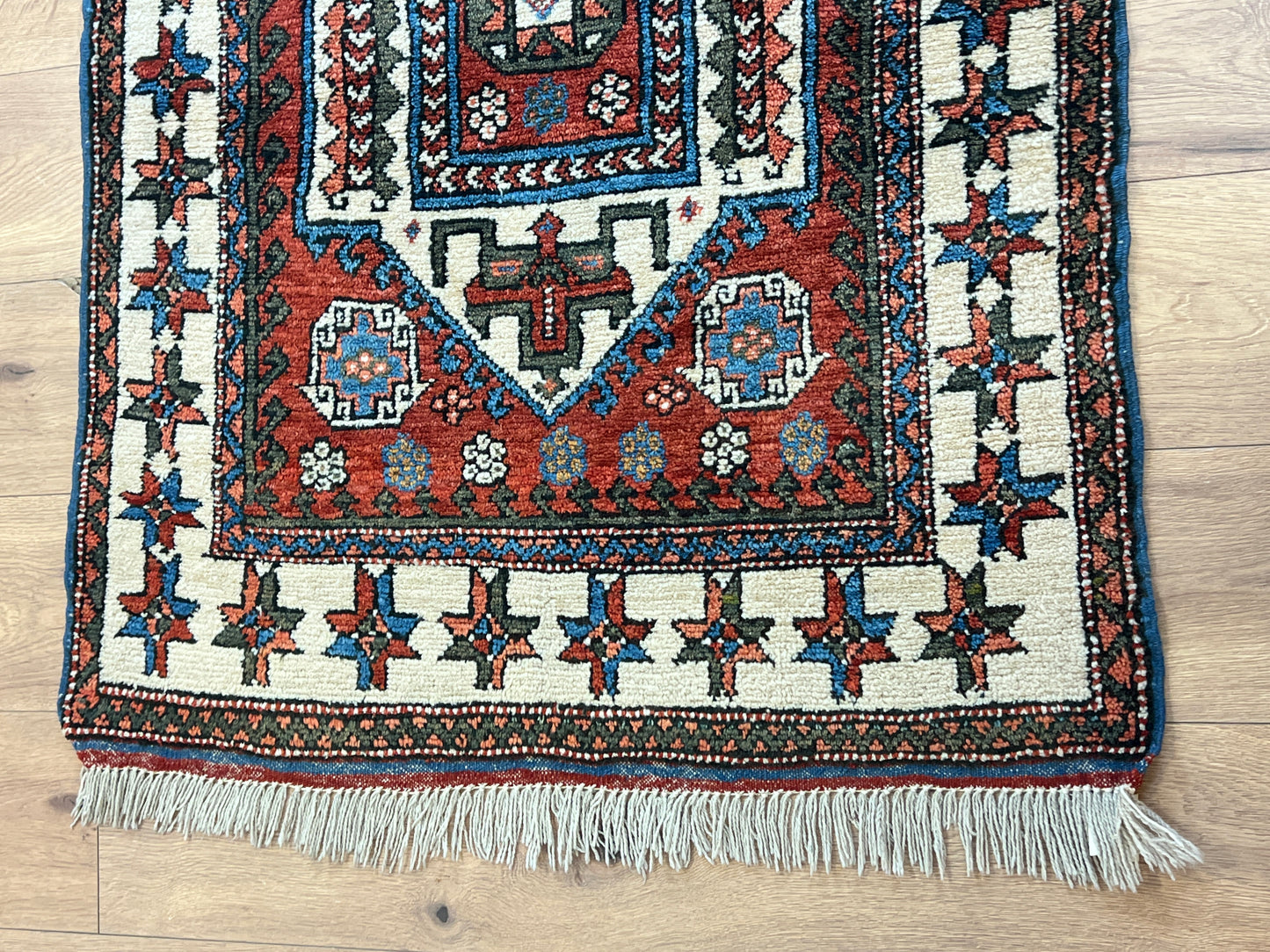 Handgeknüpfter Orientteppich - Kazak 90x120cm