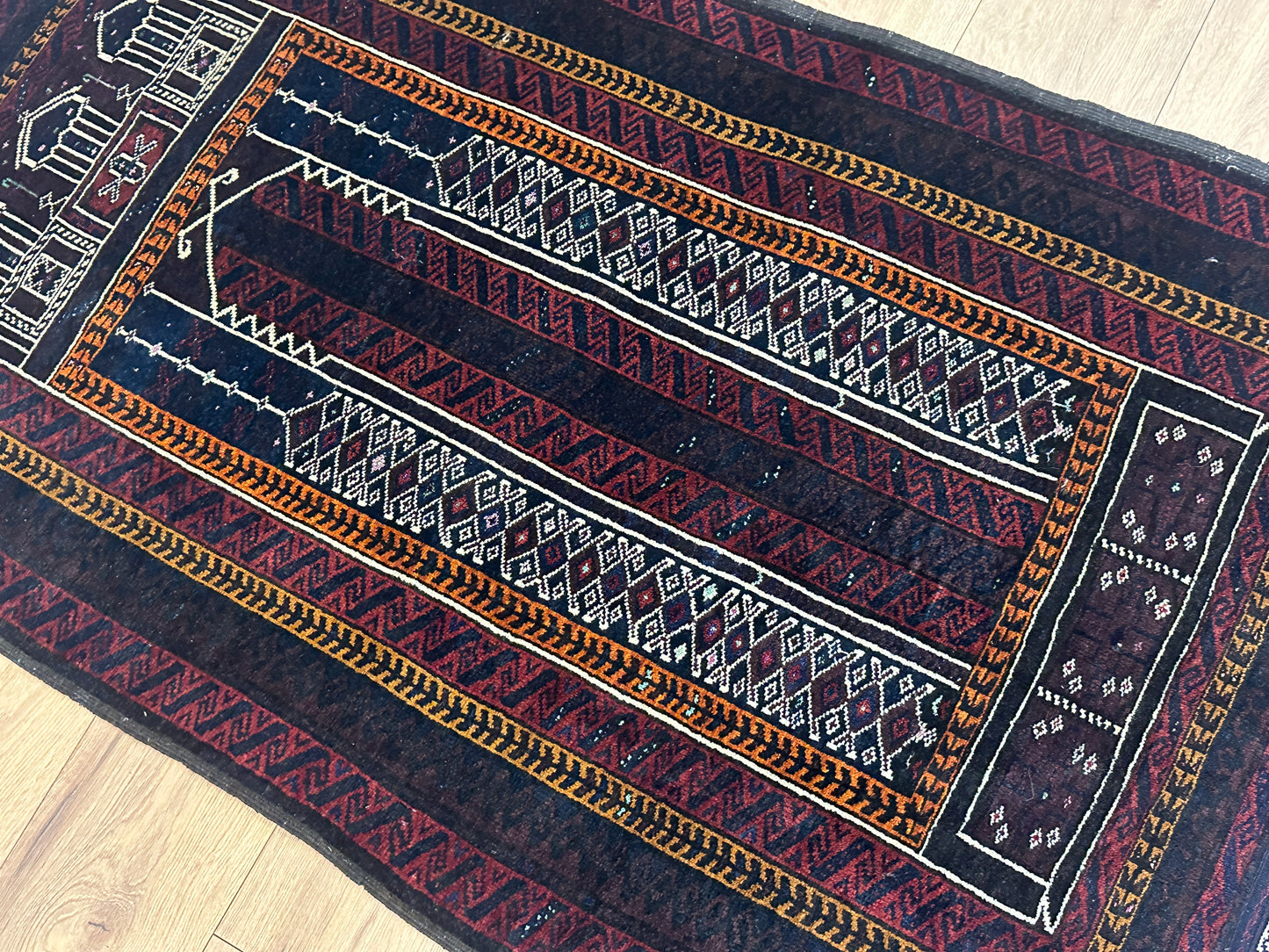 Handgeknüpfter Perser Orientteppich Maidan -160x90 cm