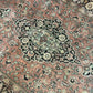 Orientteppich handgeknüpft Kaschmir Ghom Seide 190x125 cm