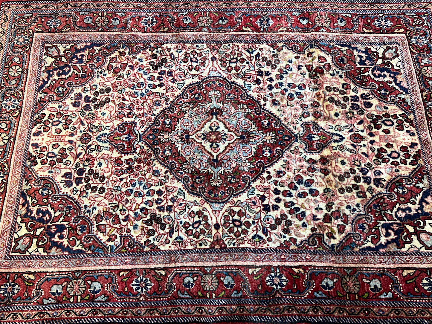 Handgeknüpfter Perser Orientteppich Sarough 110x155cm