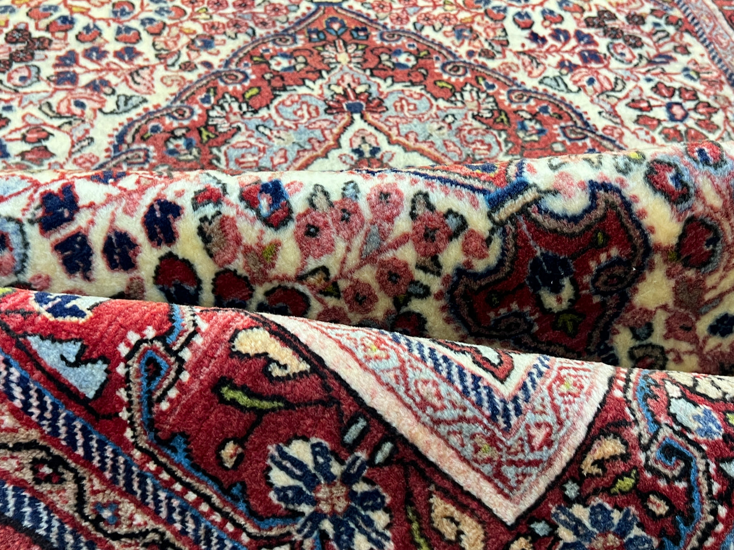 Handgeknüpfter Perser Orientteppich Sarough 110x155cm