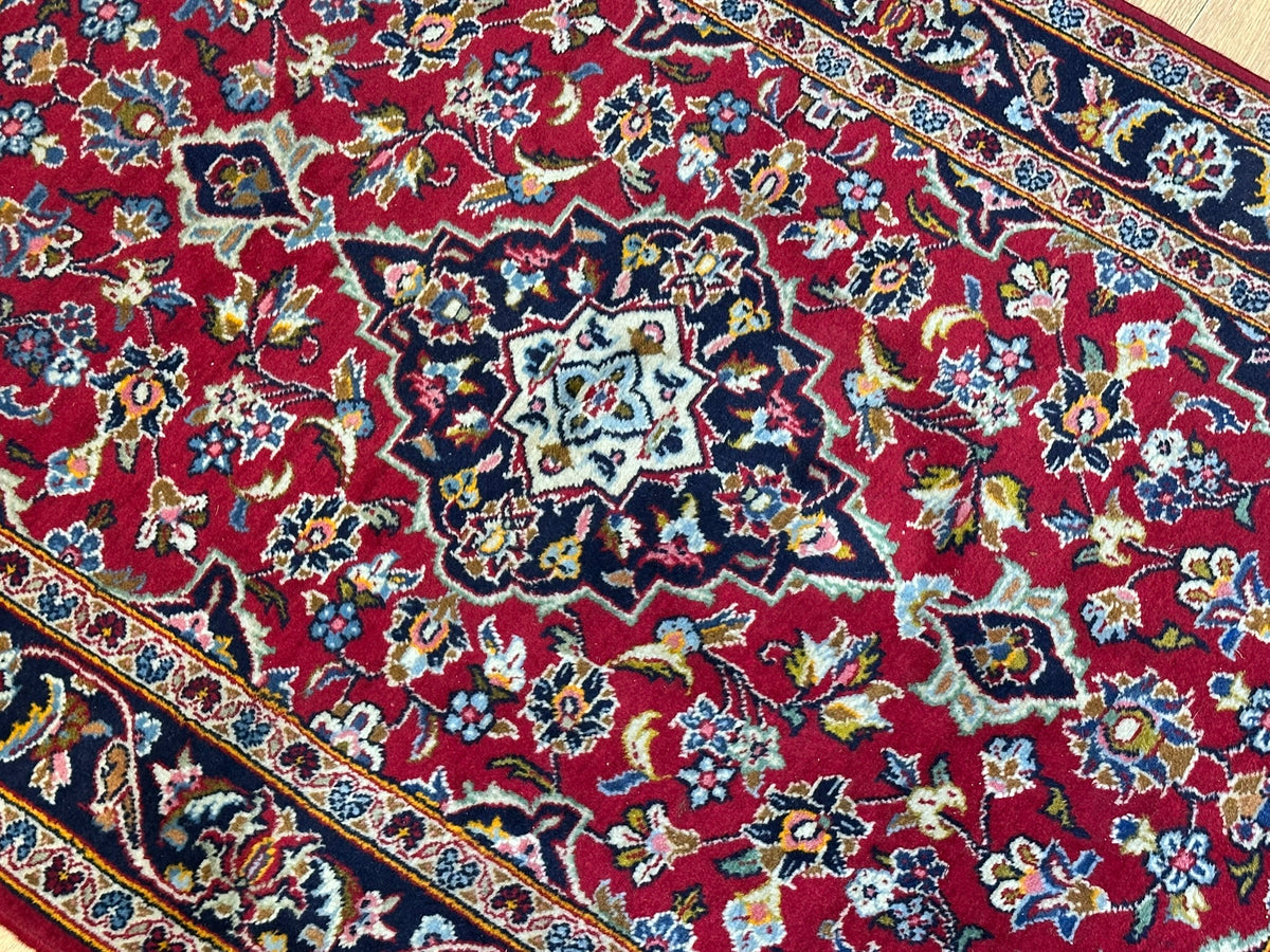 Orientteppich handgeknüpft Keschan 153x100 cm