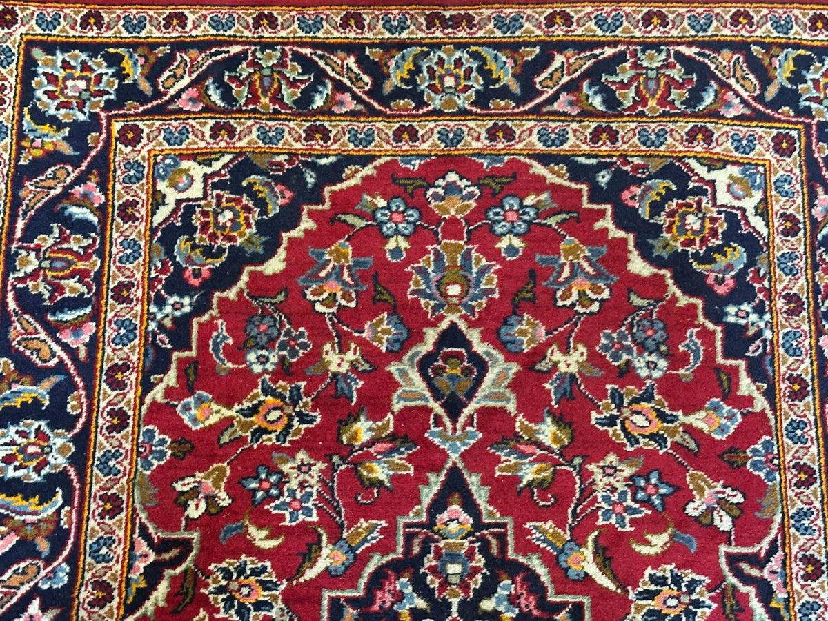 Orientteppich handgeknüpft Keschan 153x100 cm