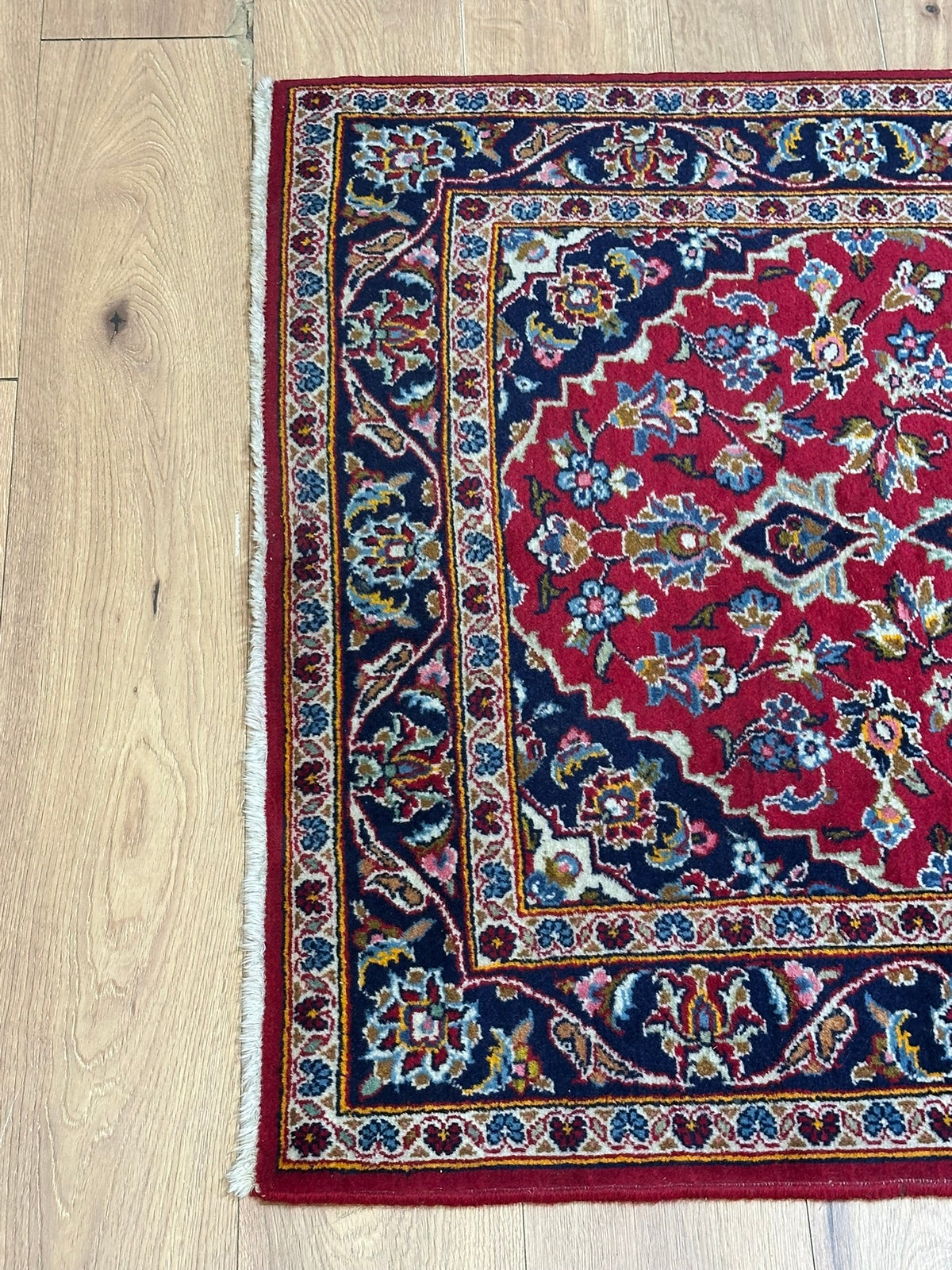 Orientteppich handgeknüpft Keschan 153x100 cm