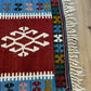 Orientteppich handgeknüpft Kelim 187x100 cm