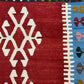 Orientteppich handgeknüpft Kelim 187x100 cm