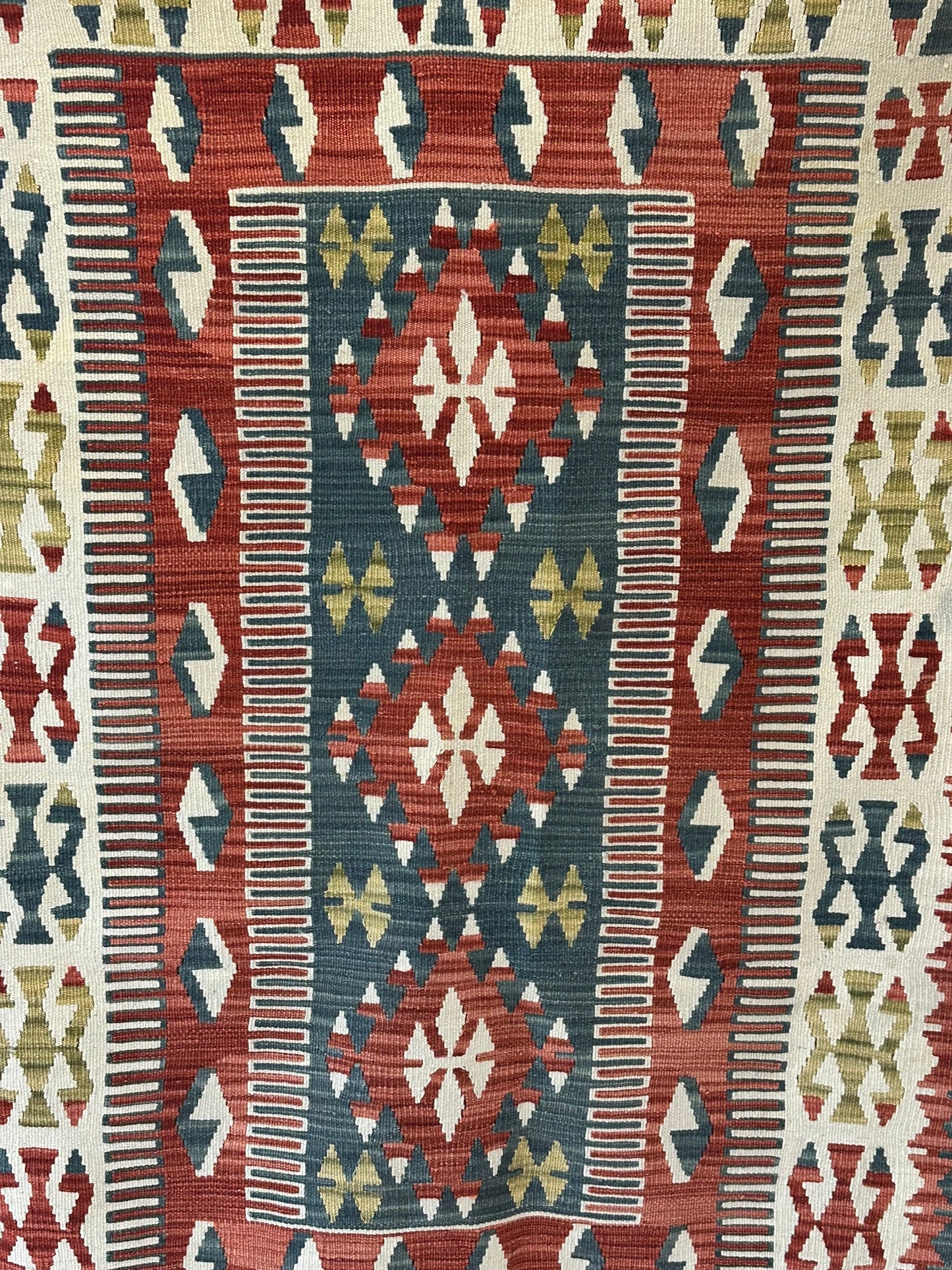 Orientteppich handgeknüpft Kelim 175x115 cm