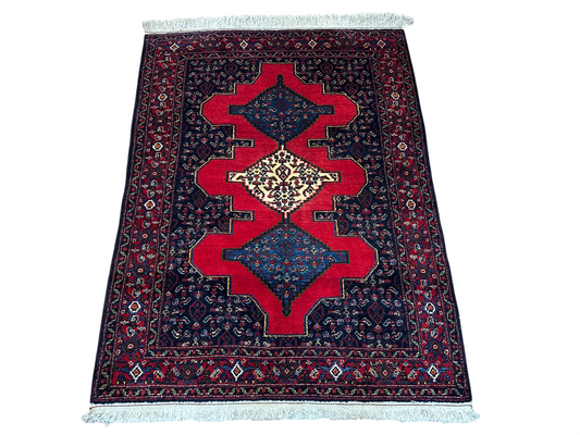 Orientteppich handgeknüpft Bidjar Senneh 170x130 cm