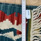 Orientteppich handgeknüpft Kelim 175x115 cm