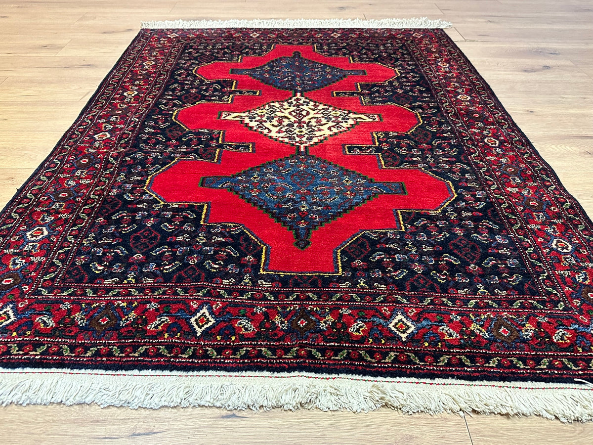 Orientteppich handgeknüpft Bidjar Senneh 170x130 cm