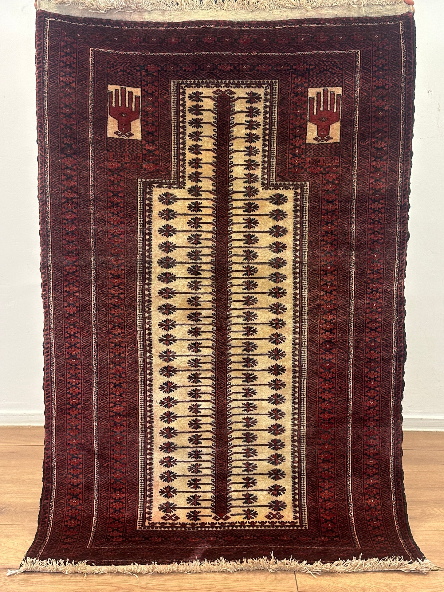 Handgeknüpfter Perser Orientteppich "Maidan" 140x90cm