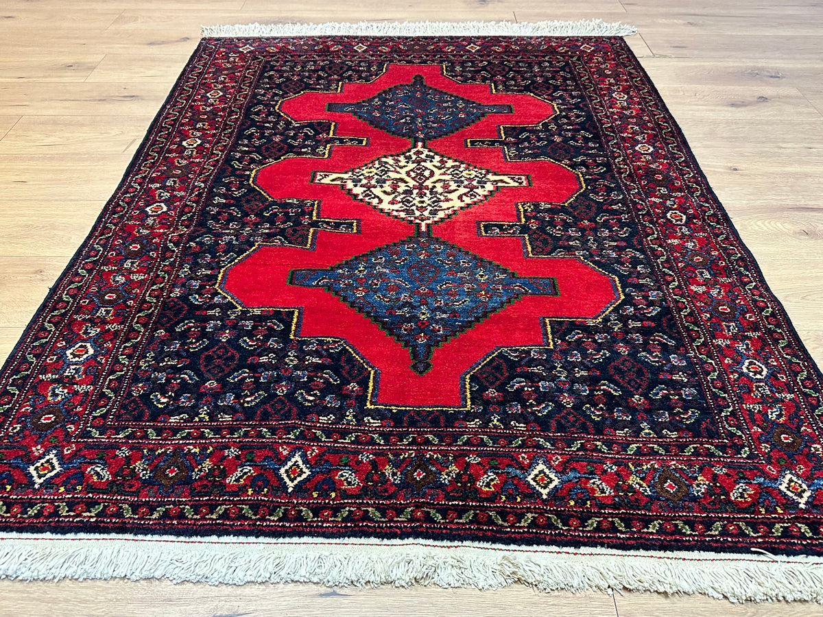 Orientteppich handgeknüpft Bidjar Senneh 170x130 cm