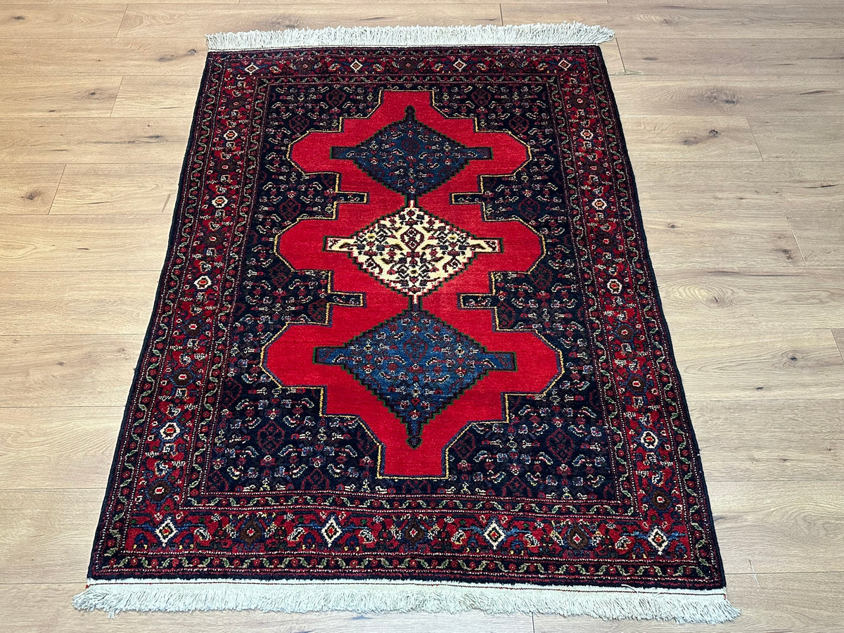 Orientteppich handgeknüpft Bidjar Senneh 170x130 cm