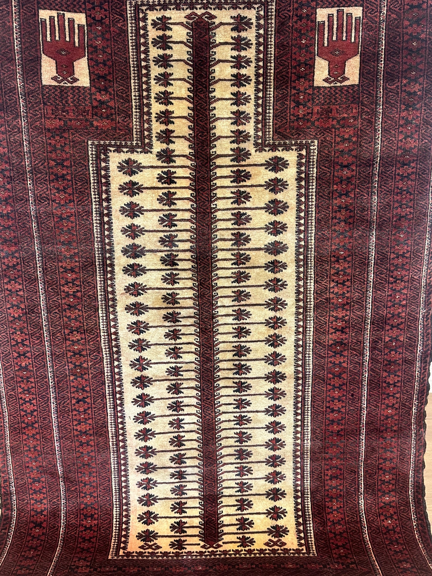 Handgeknüpfter Perser Orientteppich "Maidan" 140x90cm