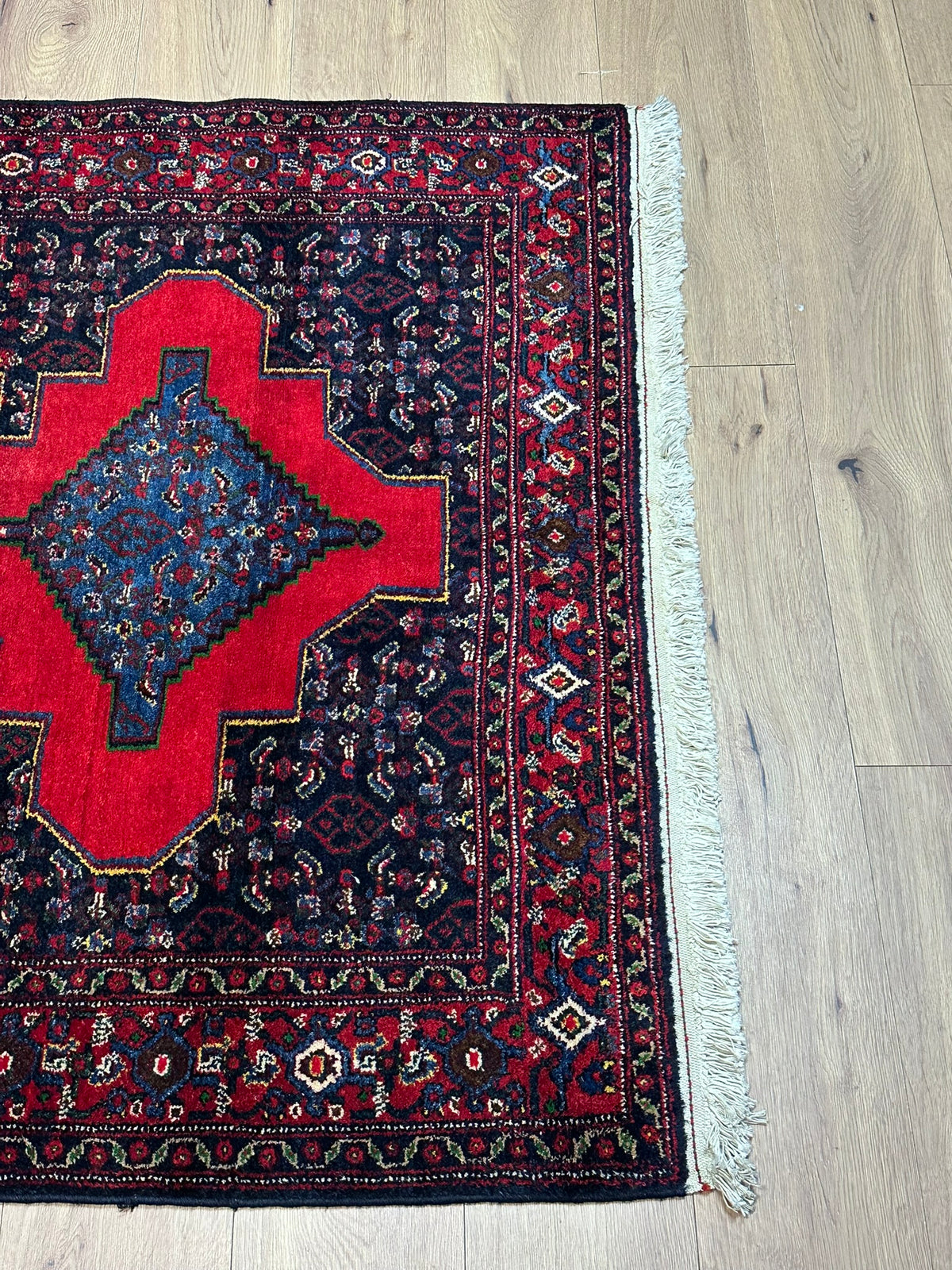 Orientteppich handgeknüpft Bidjar Senneh 170x130 cm