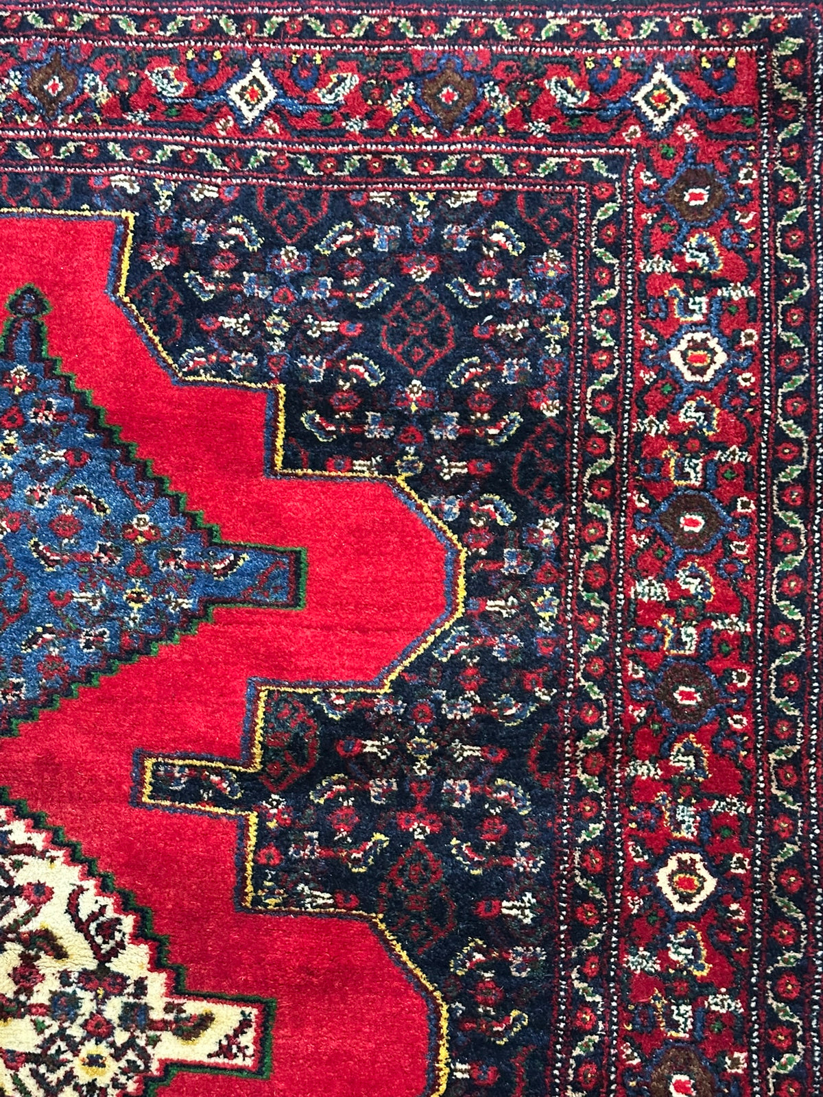 Orientteppich handgeknüpft Bidjar Senneh 170x130 cm