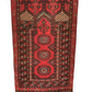 Orientteppich handgeknüpft Belutsch Gebetsteppich 130x76 cm