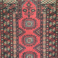 Orientteppich handgeknüpft Belutsch Gebetsteppich 130x76 cm