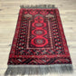 Orientteppich handgeknüpft Belutsch Gebetsteppich 130x76 cm