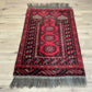 Orientteppich handgeknüpft Belutsch Gebetsteppich 130x76 cm
