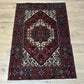 Orientteppich handgeknüpft Bidjar 123x77 cm