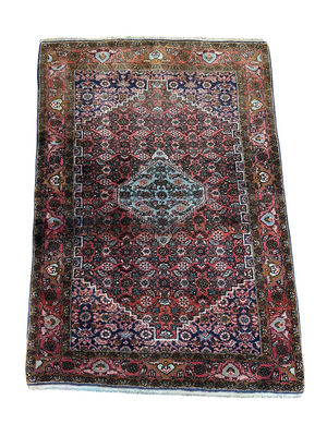 Orientteppich handgeknüpft Bidjar 160x110 cm