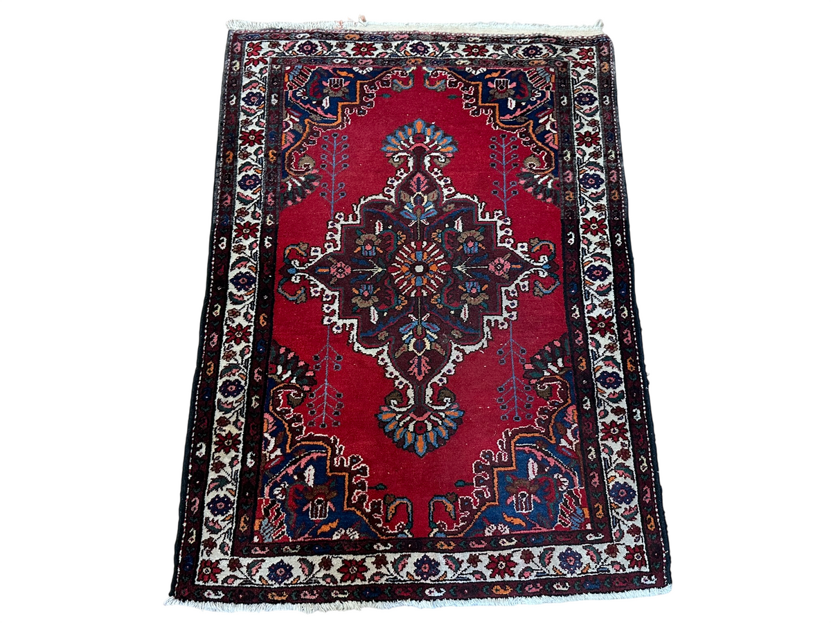 Orientteppich handgeknüpft Bachtiar  124x90 cm