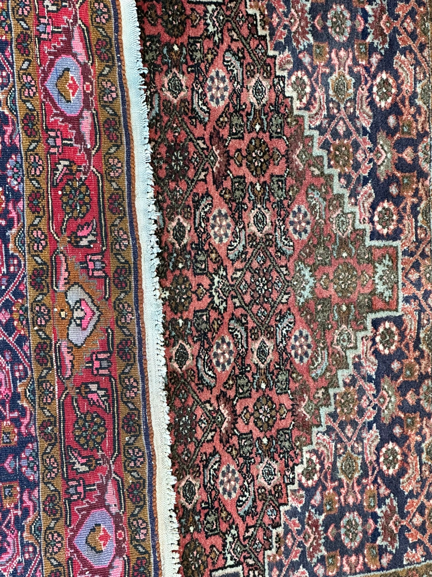 Orientteppich handgeknüpft Bidjar 160x110 cm