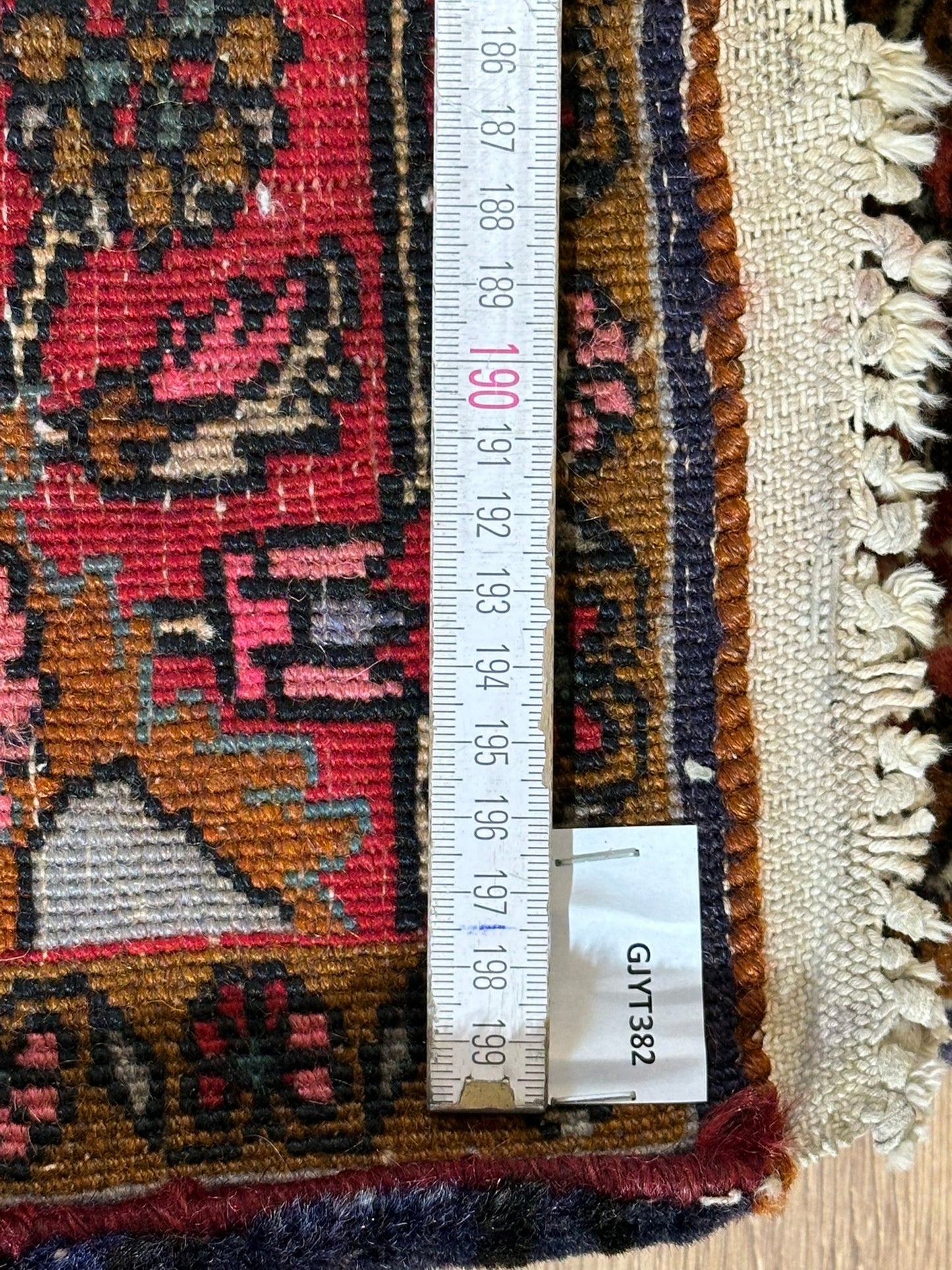 Orientteppich handgeknüpft Bidjar 160x110 cm
