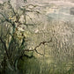 Gemälde, Mischtechnik (XX) Tropische Idylle Einladende Landschaft 50x53cm