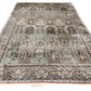 Handgeknüpfter Orientteppich Ghom Kaschmir  Seide - Felder Muster 307x212cm