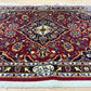 Orientteppich handgeknüpft Keschan signiert 97x96 cm